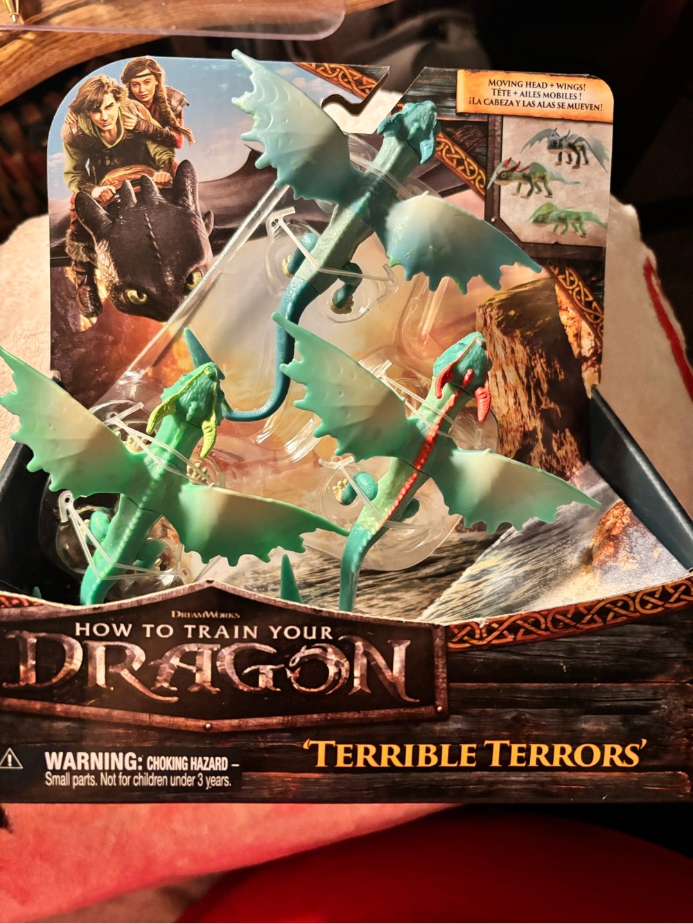 DreamWorks Terrible Terrors Dragon Trio - Teal and Green